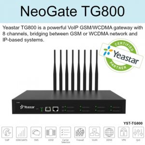 Yeastar Neogate TG800 GSM Gateway installation